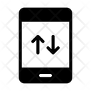 Mobile Phone Data Icon