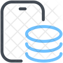 Mobile Database Mobile Data Mobile Storage Icon