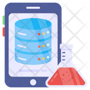 Mobile Data Mobile Database Mobile Server Icon