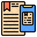Mobile Document Email Icon