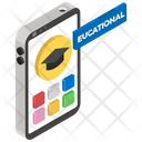 Mobile App Mobile Education Education App Icon