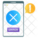 Mobile Error Icon