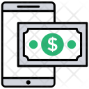 Mobile Finance Transaction Icon