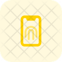 Mobile Fingerprint Icon