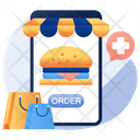Mobile Food Order Icon
