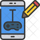Mobile Game Design Icon