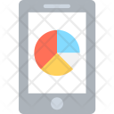 Graph Infographic Mobile Icon