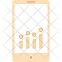 Mobile Graph Icon