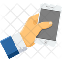 Hand Mobile Phone Icon