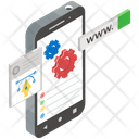 Mobile Interface  Icon