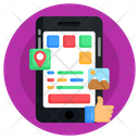 Mobile Interface  Icon