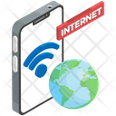 Mobile Internet Mobile Network Mobile Connection Icon
