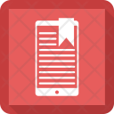 Mobile Learning Phone Icon