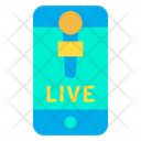 Mobile Live  Icon
