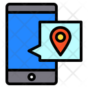 Smartphone Destination Location Icon