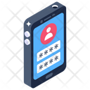 Mobile Login Icon