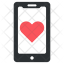 Mobile Love Icon