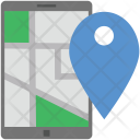 Mobile Map Phone Icon