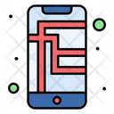 Mobile Map Icon