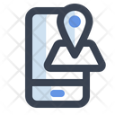 Mobile Maps Icon