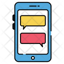 Mobile Message Mobile Chat Mobile Communication Icon