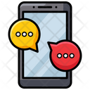 Mobile Messaging Icon