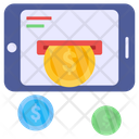 Mobile Money Transaction Icon