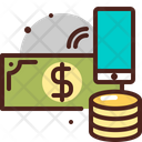 Mobile Money Transfer Icon