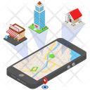 Mobile Navigation Mobile App Travel App Icon