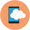 Mobile Network Cloud Icon