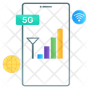 Internet Connection Mobile Network 5 G Network Icon