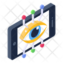 Mobile Eye Mobile Monitoring Smartphone Monitoring Icon