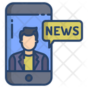 Mobile Journalist Icon