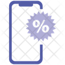 Mobile Offer Ecommerce Discount Icon