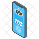 Mobile Password Security Smartphone Lock Digital Security Icon