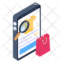 Mcommerce Mobile Product Search Mobile Shopping Icon
