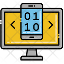 Mobile Programming Mobile Development Mobile Coding Icon