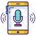 Mobile Recorder Recording App Online Recording Icon