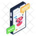 Mobile Assistant Mobile Robot Phone Robot Icon