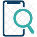 Mobile Search Magnifier Smartphone Icon