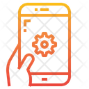 Setting Cog Smartphone Icon