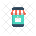 Mobile Shop Ecommerce Icon