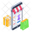 Eshop Online Shop Mobile Shop Icon