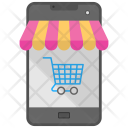 Mobile Shop Ecommerce Icon