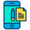 Mobile Study Note Icon