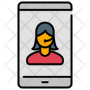 Customer Mobile Service Icon