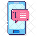 Mtext Messaging Mobile Text Message Text Icon