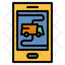 Mobile Tracking Delivery Tracking Order Icon