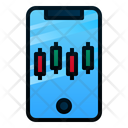 Mobile Trading Smartphone Application Icon