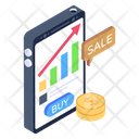 Mobile Trading  Icon